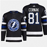 Men's Tampa Bay Lightning #81 Erik Cernak Black 2024 Stadium Series Stitched Jersey Dzhi,baseball caps,new era cap wholesale,wholesale hats